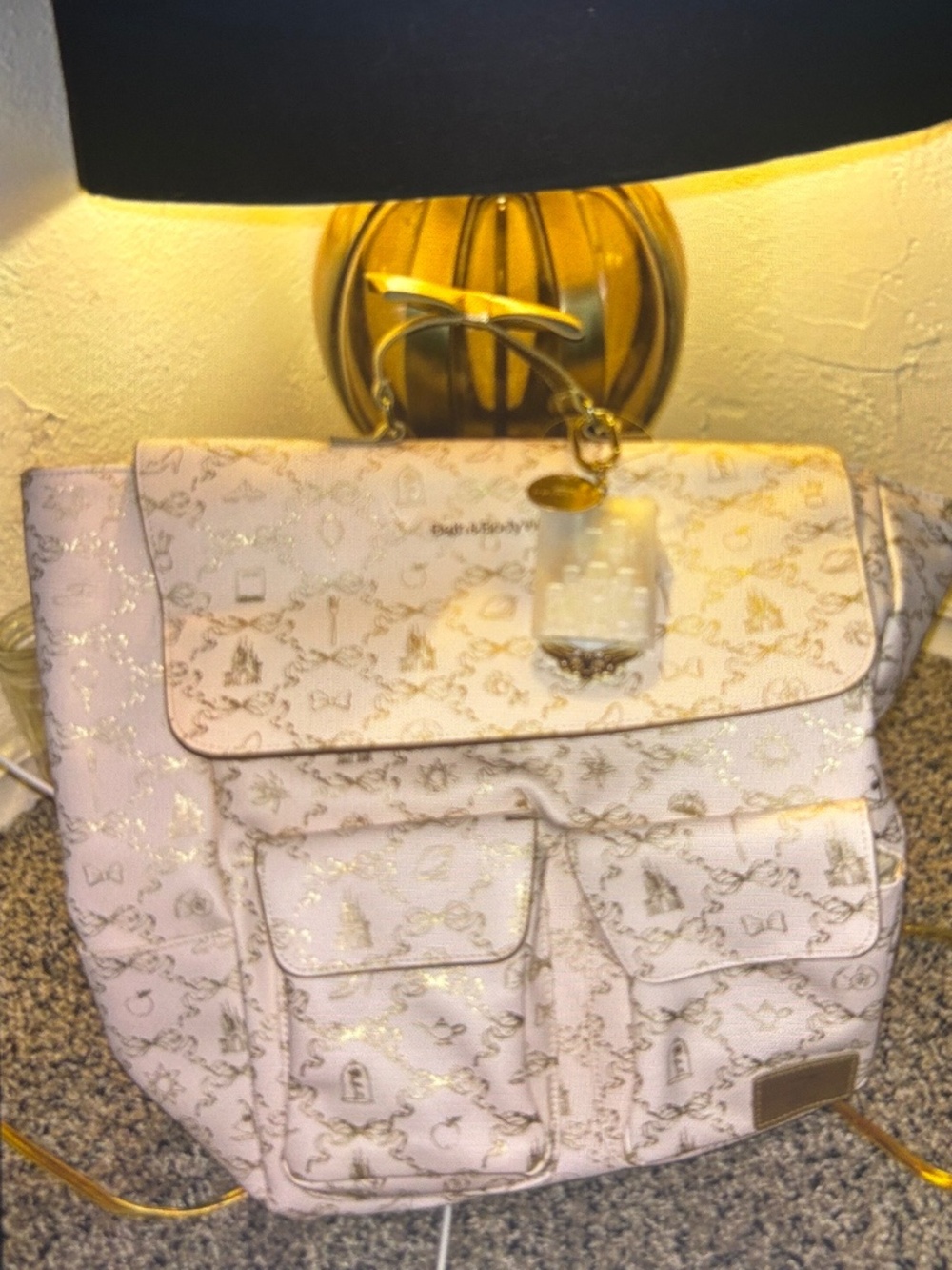 Limited Edition Disney Princess Bath & Body works backpack